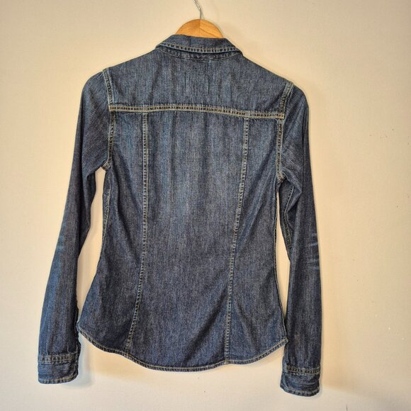 TNA Denim Shirt Size Small - Picture 7 of 9